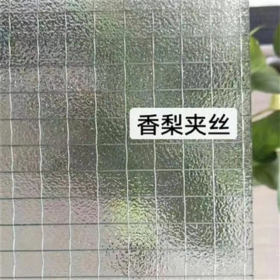 Vidro duplo com padrão